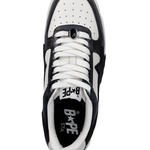 Sneakers basse sta #1 m2 in bianco e nero A Bathing Ape - uomo 