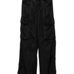 Pantaloni con tasche cargo in nero Rick owens - donna 