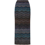 Gonna maxi motivo chevron multicolor Missoni - donna 