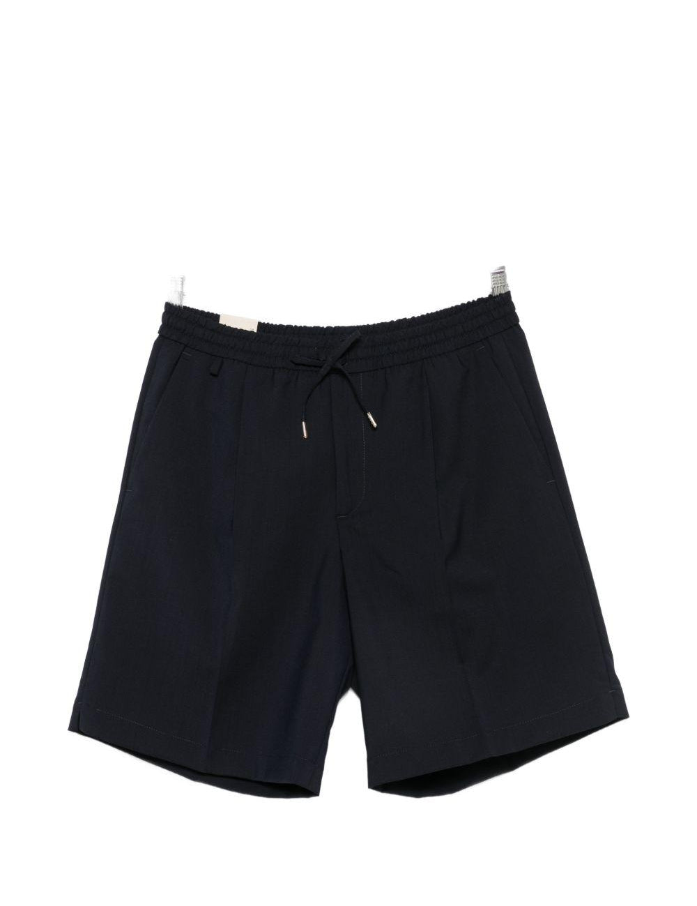 Pantaloncini con coulisse e pieghe in blu Briglia 1949 - uomo 