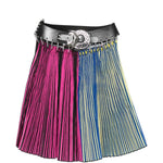 Gonna midi block multicolore Chopova Lowena - donna 