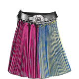 Gonna midi block multicolore Chopova Lowena - donna 