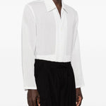 Pantaloncini cargo con coulisse in nero Comme des garcons homme - uomo 