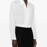 Pantaloncini cargo con coulisse in nero Comme des garcons homme - uomo 