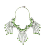 Collana con cristalli in verde Dries van noten - donna 