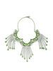Collana con cristalli in verde Dries van noten - donna