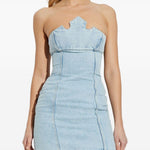 Abito denim in blu Coperni - donna 