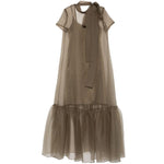Abito calluna calluna in grigio talpa Staud - donna 
