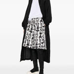 Cappotto leggero monopetto in nero Comme Des Garçons Black - unisex 