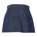 Minigonna con pieghe in blu A.P.C. - donna 