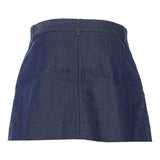 Minigonna con pieghe in blu A.P.C. - donna 
