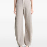 Jeans gamba ampia in beige e grigio LEMAIRE  - donna 