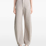 Jeans gamba ampia in beige e grigio LEMAIRE  - donna 