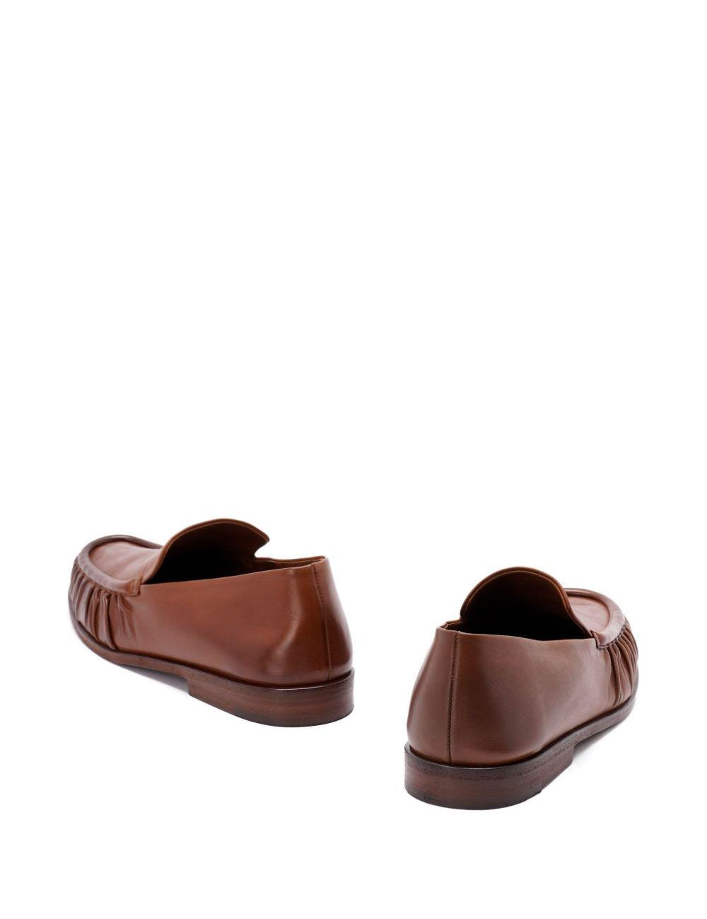 Mocassini in pelle in nero Marsell - uomo 
