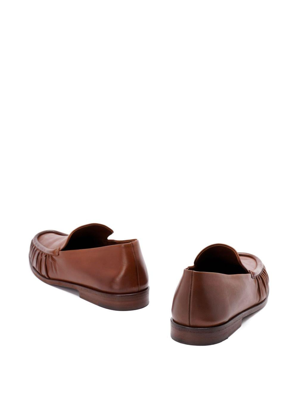 Mocassini in pelle in nero Marsell - uomo 