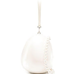 Borsa a mano egg grande in avorio Simone Rocha - donna 