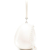 Borsa a mano egg grande in avorio Simone Rocha - donna 