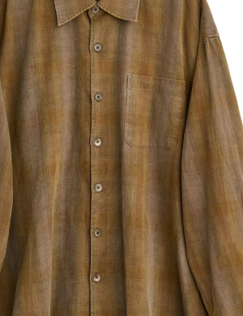 Camicia Borrowed a quadri multicolor Our Legacy  - uomo 