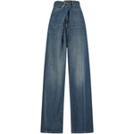 Jeans ines con pieghe in blu Darkpark - donna 