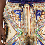 Pantaloncini con coulisse in multicolore Casablanca - uomo 