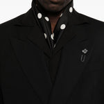 Giacca doppiopetto in nero Lardini - uomo 