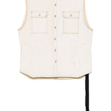 Gilet SL Tommy Jumbo in avorio Rick Owens DRKSHDW - uomo 
