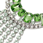 Collana con cristalli in verde Dries van noten - donna 
