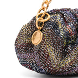 Borsa con manico a catena multicolore Missoni - donna 