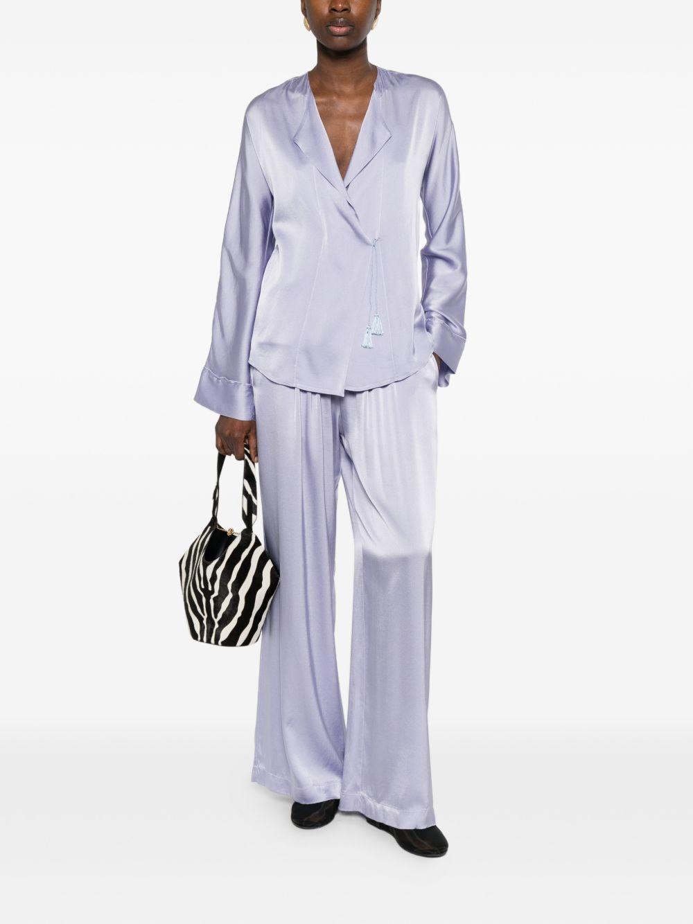 Pantaloni in lilla Forte Forte - donna 