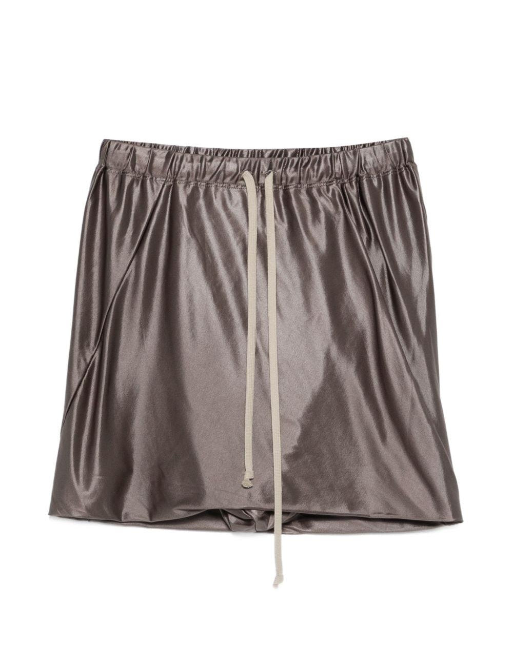 Shorts con coulisse in vita in grigio Rick owens drkshdw - donna 