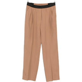 Pantaloni plissé in beige Loulou de saison - donna 