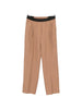 Pantaloni plissé in beige Loulou de saison - donna