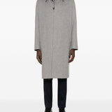 Cappotto con taschini a toppa e bottoni in grigio Lardini - uomo 