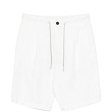 Shorts con coulisse in bianco Eleventy - uomo 