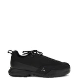 Sneakers allacciate con logo cingino in nero Roa - uomo 