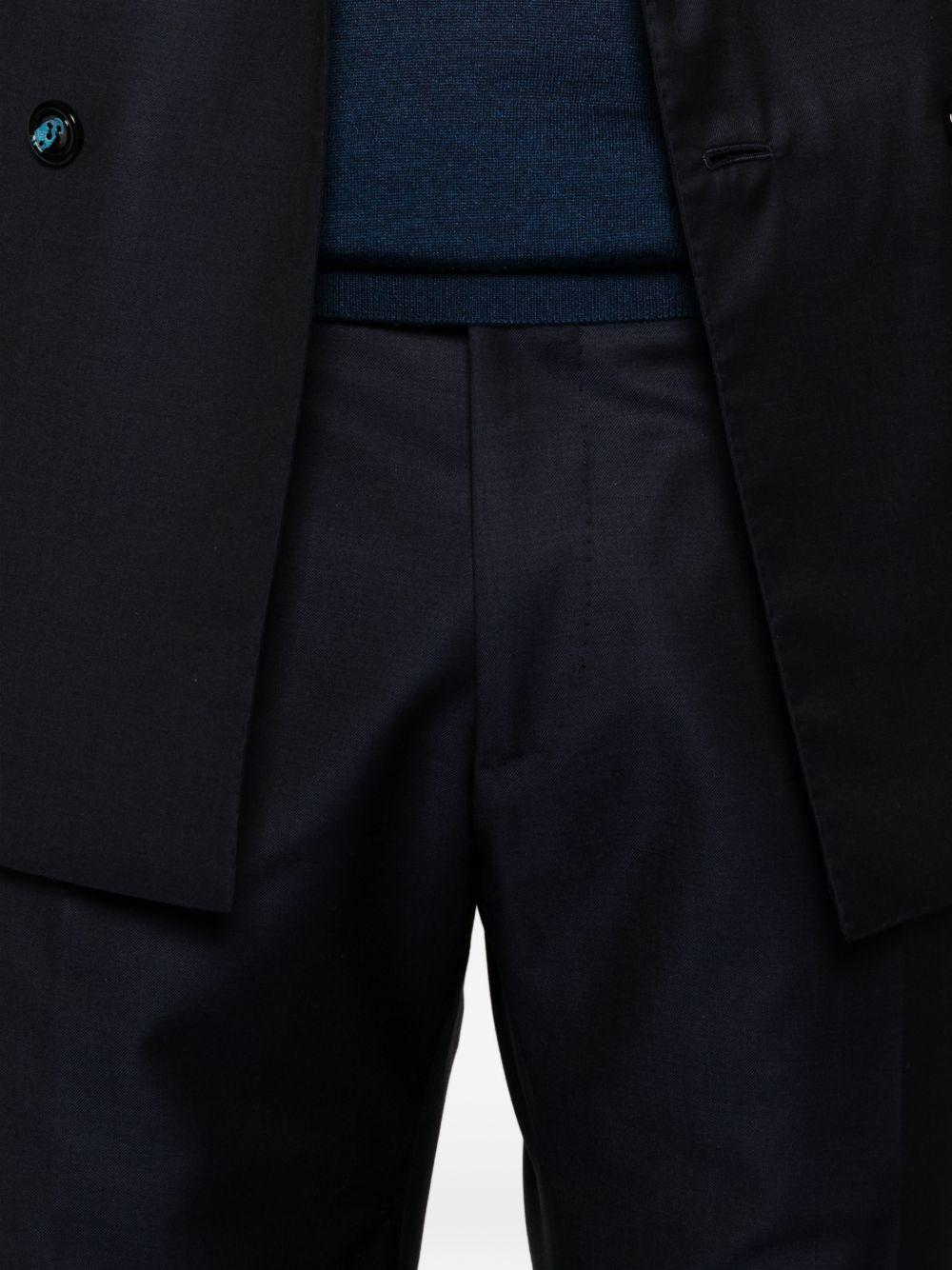 Completo doppiopetto in blu Kiton - uomo 
