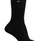 Calzini con ricamo Orb in nero Vivienne westwood - donna 