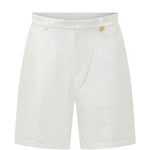 Shorts con monogramma in bianco Casablanca - uomo 