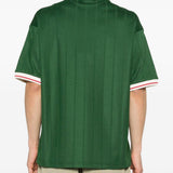 T-shirt D Hibiscus in verde Drole de monsieur - uomo 