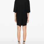 Abito stile T-shirt in nero Toteme - donna 