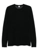 Maglione a girocollo in nero Toteme - donna