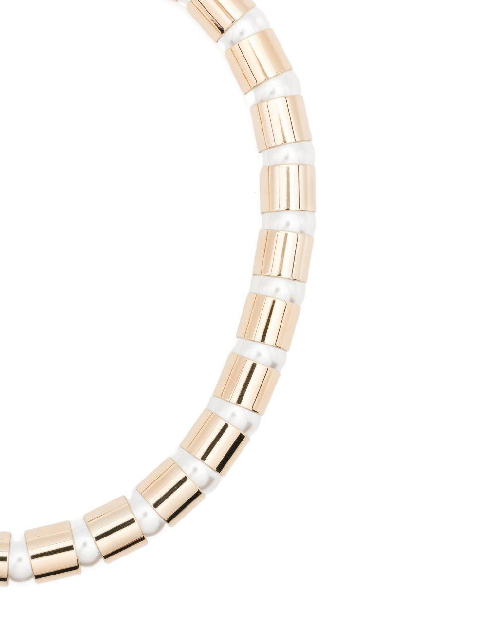 Collana con barretta bicolore in oro Rosantica - donna 