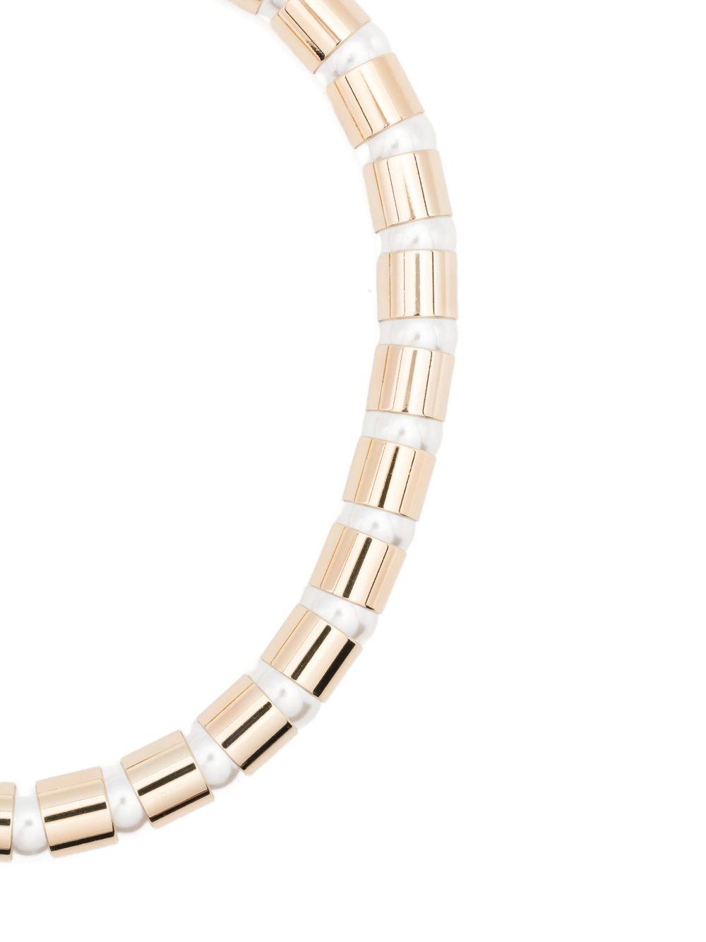 Collana con barretta bicolore in oro Rosantica - donna 