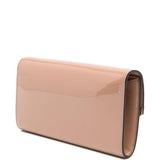 Clutch in pelle lucida emmie in rosa Jimmy choo - donna 