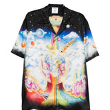 Camicia con stampa galaxy in nero Casablanca - uomo 
