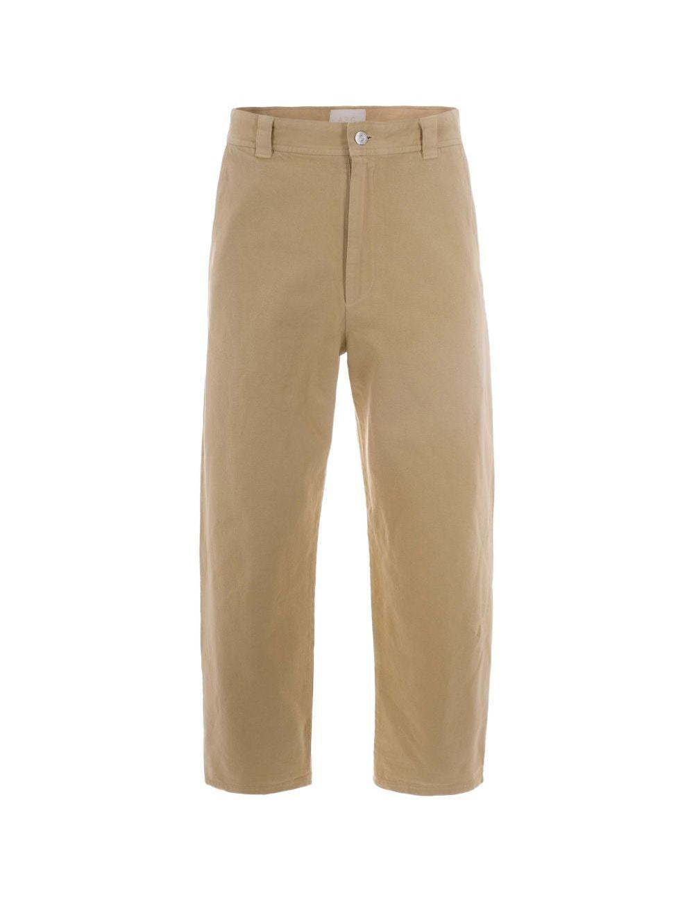 Pantaloni dritti in beige A.P.C.- uomo 