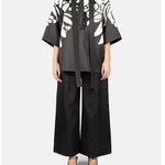 Blusa in mikado in nero e bianco Elie Saab - donna 