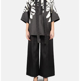 Blusa in mikado in nero e bianco Elie Saab - donna 