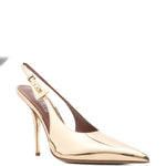 Decollete jessica con cinturino in oro Paris texas - donna 