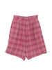 Shorts a quadri in rosa R13 - donna